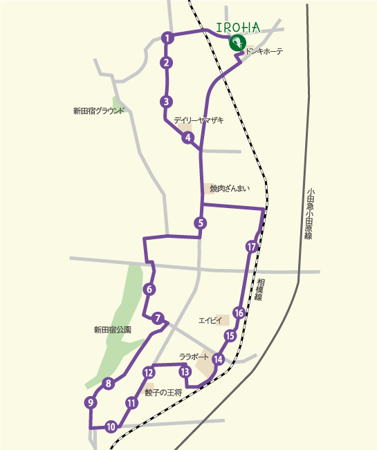 DコースMAP